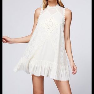 Free People White Boho Dress